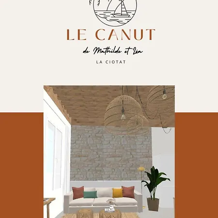 Canut - Bel 50m2, Clim, Parking, 150m Du Vieux Port شقة *